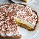 Mascarpone Custard and Marmalade Tart
