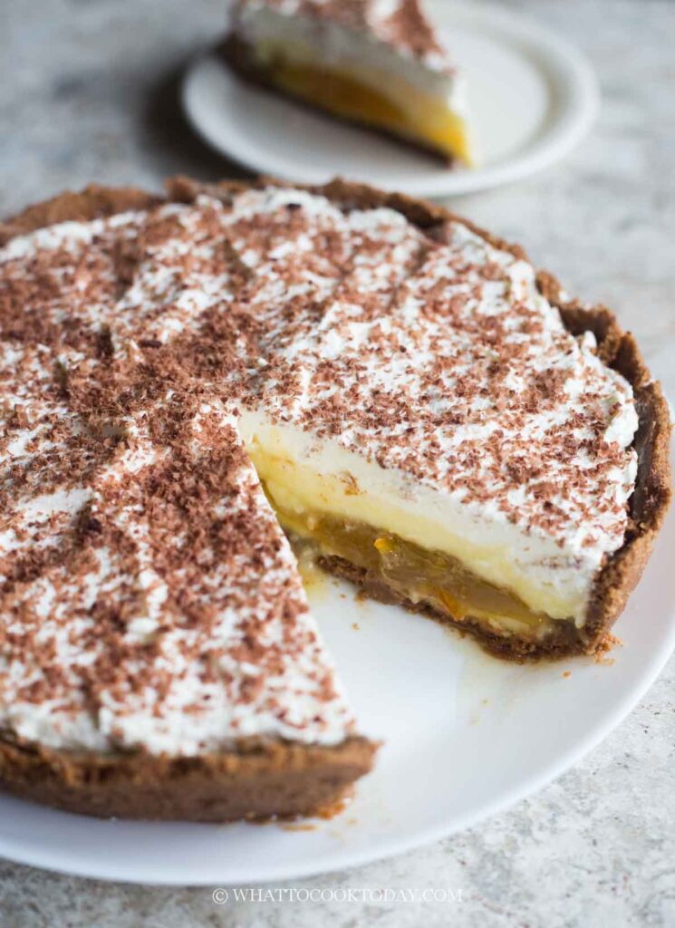 Mascarpone Custard and Marmalade Tart