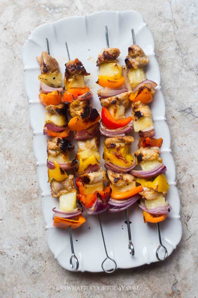 Preserved Lemon Chicken Kebabs