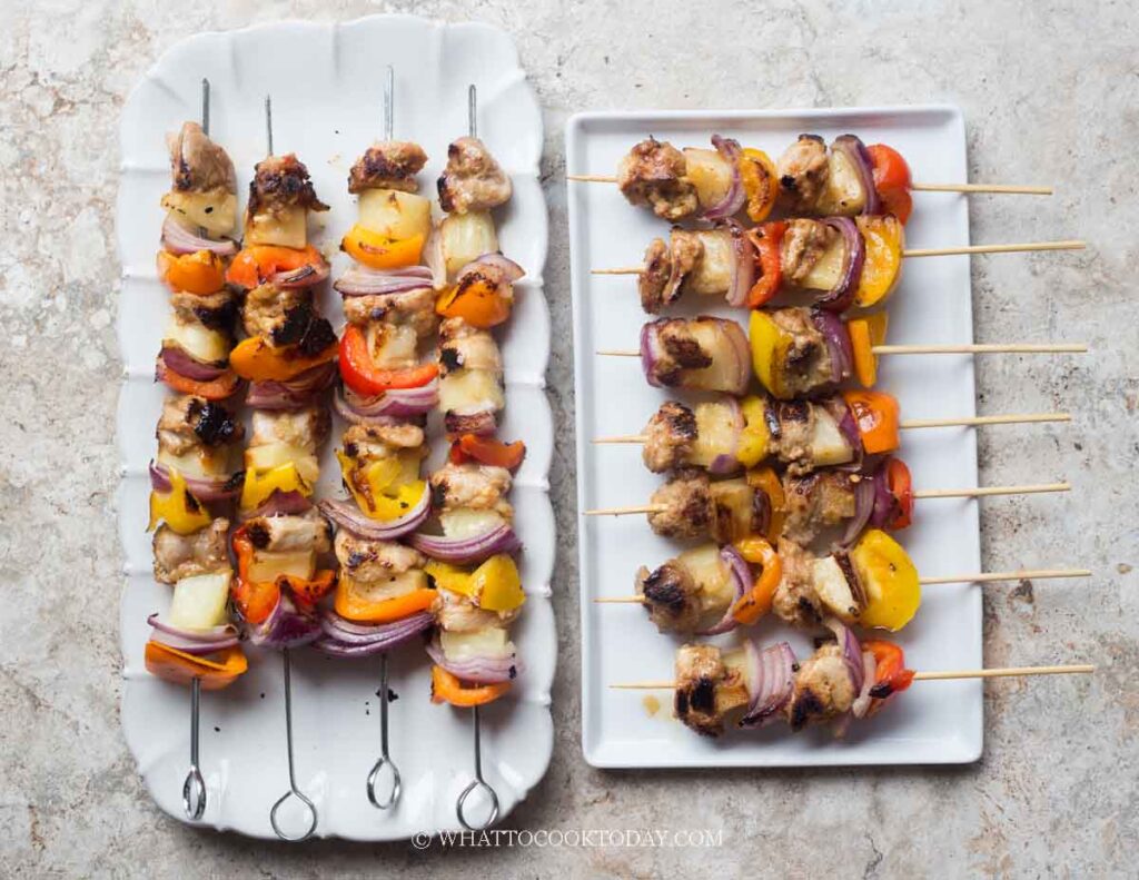 Preserved Lemon Chicken Kebabs