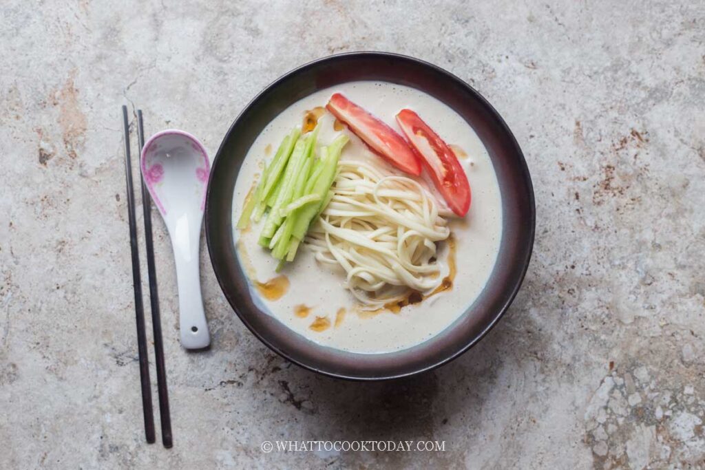 Easy Kongguksu (Korean Cold Soy Noodles)