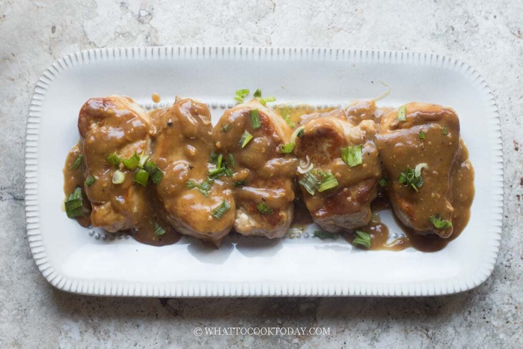 Easy Pork Tenderloin with Soy Ginger Sauce (Stovetop)