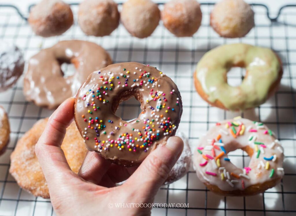 Milk Bread Doughnuts (Tangzhong Method)