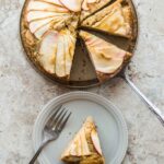 Roasted Chestnut Apple Cake