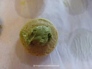 Matcha White Chocolate Sandwich Cookies